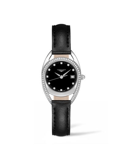 Longines Equestrian Horseshoe 26 Diamond / Black L6.136.0.57.0