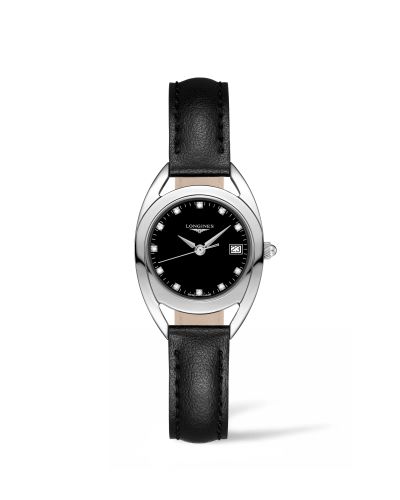 Longines Equestrian Horseshoe 26 Black L6.136.4.57.0