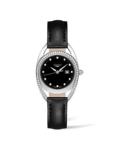 Longines Equestrian Horseshoe 30 Diamond / Black L6.137.0.57.0