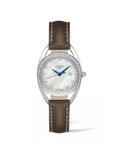 Longines Equestrian Horseshoe 30 Diamond / MOP L6.137.0.87.2
