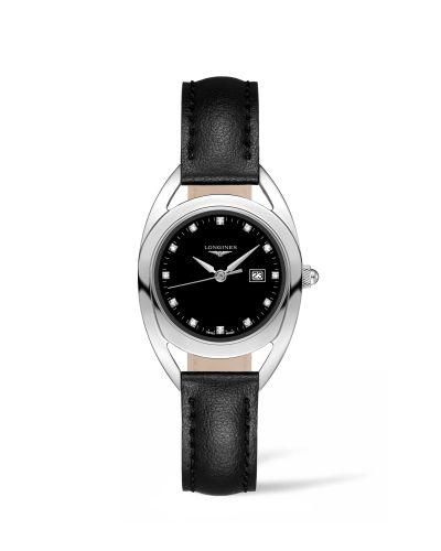 Longines Equestrian Horseshoe 30 Black L6.137.4.57.0