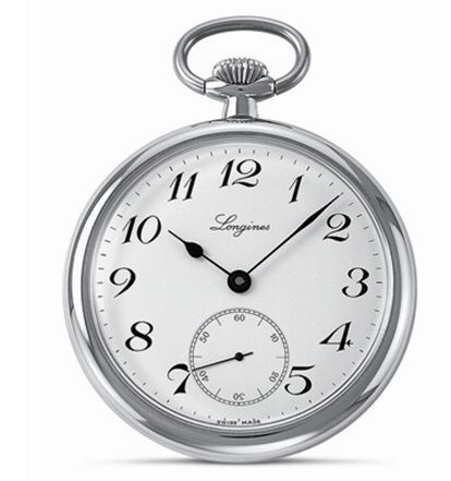 Longines Heritage Pocket Watch Arabic L7.014.4.73.1