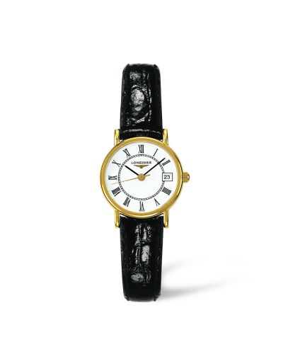 Longines Presence 23.5 Quartz Gold Roman L7.490.6.11.0