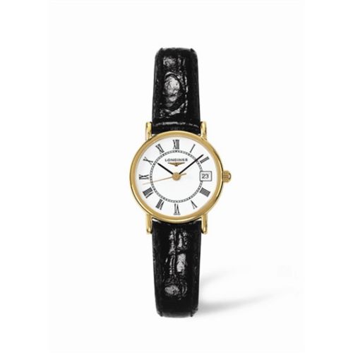 Longines Presence 23.5 Quartz Gold Roman L7.490.6.11.2