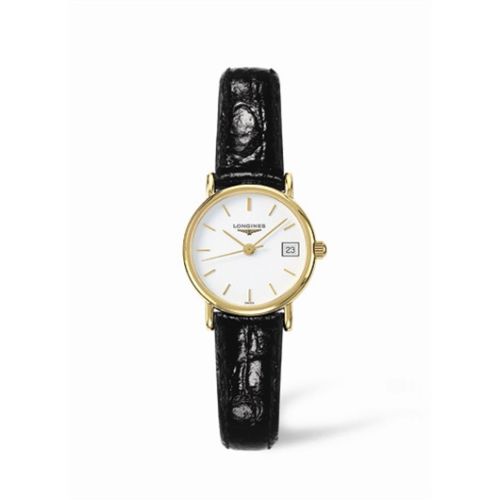 Longines Presence 23.5 Quartz Gold Stick L7.490.6.12.2