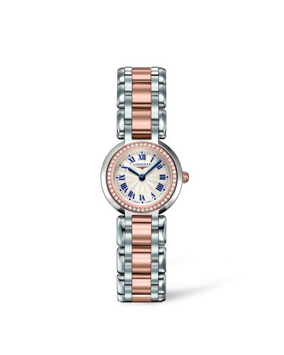 Longines PrimaLuna Quartz 23 Two Tone Pink Diamond L8.109.5.79.6