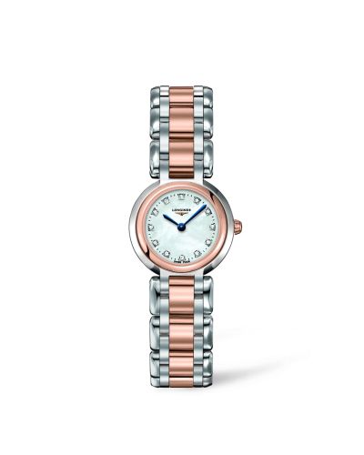 Longines PrimaLuna Quartz 23 Two Tone Pink MOP L8.109.5.87.6