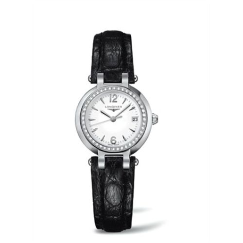 Longines PrimaLuna Quartz 26.5 Stainless Steel / Diamond / White L8.110.0.16.2