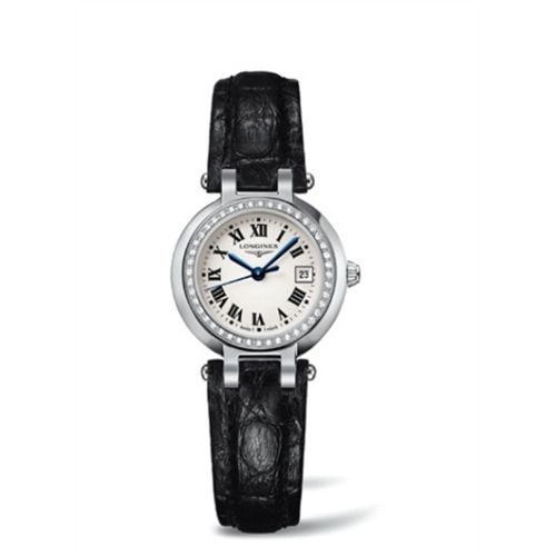 Longines PrimaLuna Quartz 26.5 Stainless Steel / Diamond / Silver - Roman L8.110.0.71.2