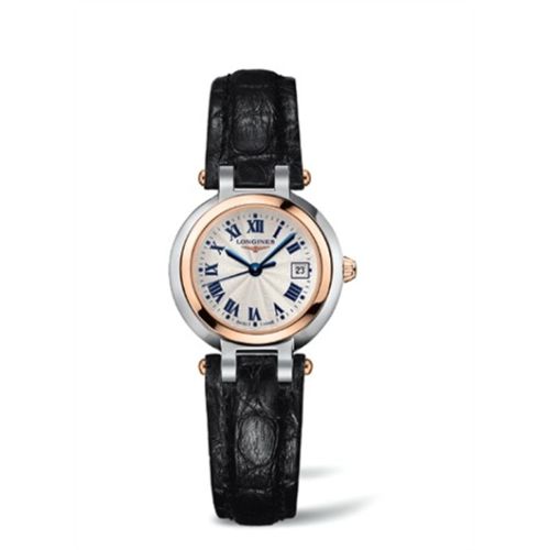 Longines PrimaLuna Quartz 26.5 Stainless Steel / Pink Gold / Silver - Roman L8.110.5.78.2