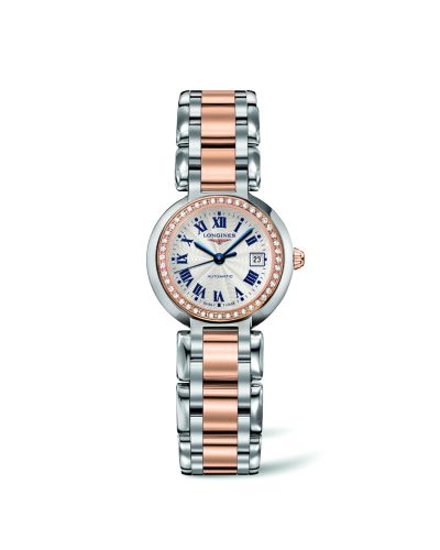Longines PrimaLuna Automatic 26.5 Two Tone Pink Diamond L8.111.5.79.6