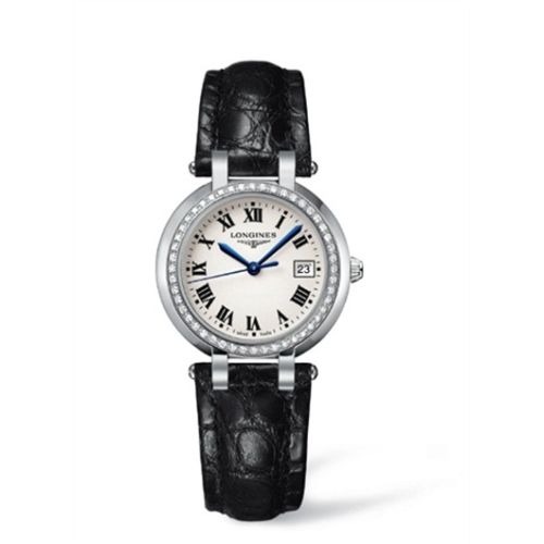 Longines PrimaLuna Quartz 30 Stainless Steel / Diamond / Silver - Roman L8.112.0.71.2
