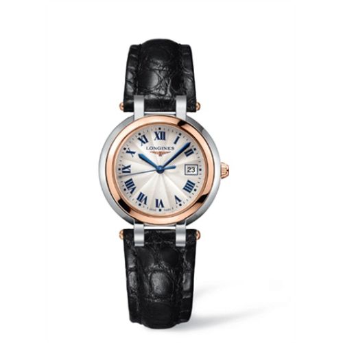 Longines PrimaLuna Quartz 30 Stainless Steel / Pink Gold / Silver - Roman L8.112.5.78.2
