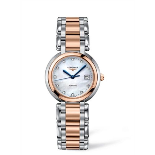 Longines PrimaLuna Automatic 30 Two Tone Pink MOP L8.113.5.87.6