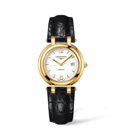 Longines PrimaLuna Automatic 30 Yellow Gold Strap Arabic L8.113.6.16.2