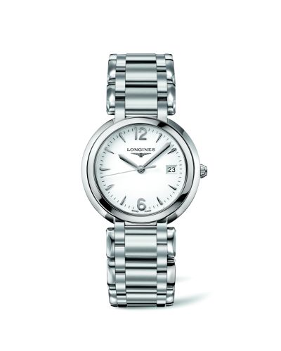 Longines PrimaLuna Quartz 34 Stainless Steel / White / Bracelet L8.114.4.16.6