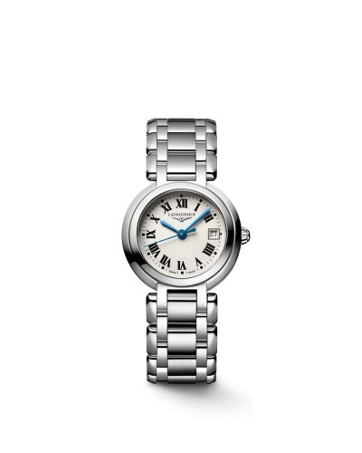 Longines PrimaLuna Quartz 26.5 Stainless Steel / Silver - Roman / Bracelet L8.120.4.71.6