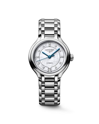Longines PrimaLuna 34 Automatic Stainless Steel / MOP / Bracelet L8.124.4.87.6