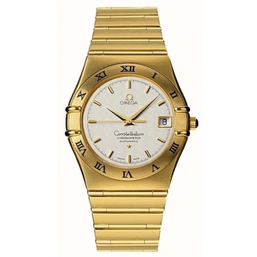 Omega Constellation Automatic 35.5 '95 Yellow Gold / Silver 1102.30.00