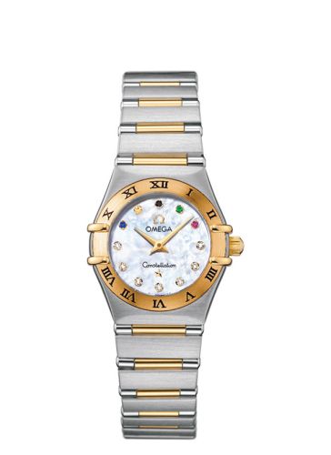 Omega Constellation Quartz 22.5 Stainless Steel / Yellow Gold / Beijing Olympics 2008 111.20.23.60.55.001