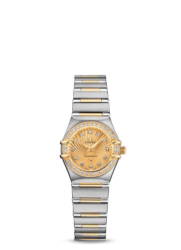 Omega Constellation Quartz 22.5 Stainless Steel / Yellow Gold / Champagne / 160 Years 111.25.23.60.58.001