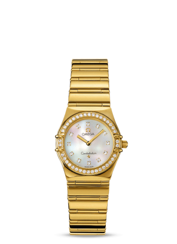 Omega Constellation Quartz 25.5 My Choice Yellow Gold / Diamond / MOP 1154.75.00