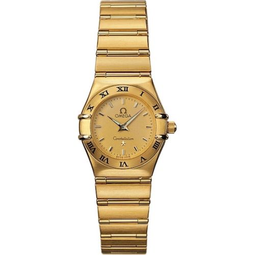 Omega Constellation Quartz 22.5 '95 Yellow Gold / Champagne 1162.10.00