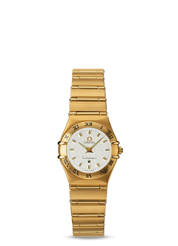 Omega Constellation Quartz 22.5 '95 Yellow Gold / Silver 1162.30.00