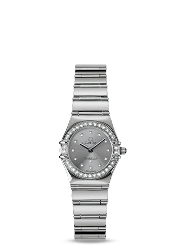 Omega Constellation Quartz 25.5 My Choice White Gold / Diamond / Grey 1165.36.00