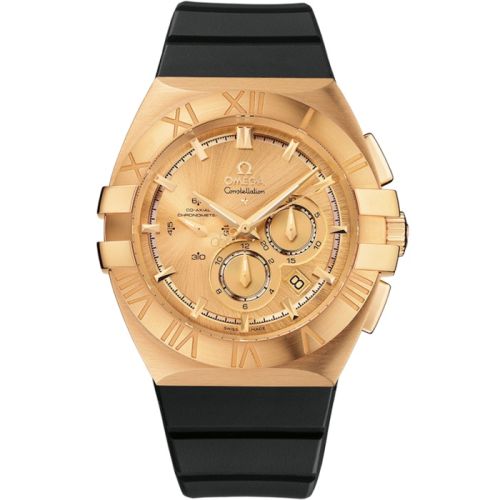 Omega Constellation Co-Axial 41 Chronograph Double Eagle Yellow Gold / Champagne / Beijing 2008 121.52.41.50.08.001