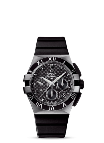 Omega Constellation Co-Axial 35 Chronograph Titanium / Carbon / Rubber 121.92.35.50.01.001