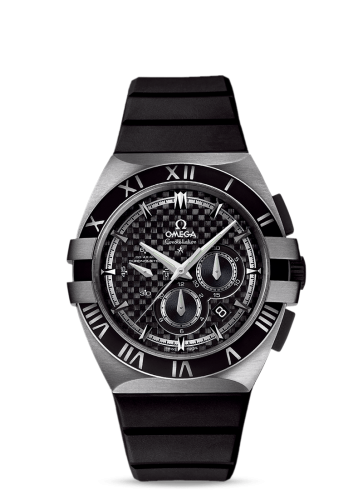 Omega Constellation Co-Axial 41 Chronograph Double Eagle Titanium / Carbon / Rubber 121.92.41.50.01.001