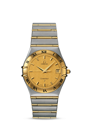 Omega Constellation Quartz 33.5 Stainless Steel / Yellow Gold / Champagne 1212.10.00