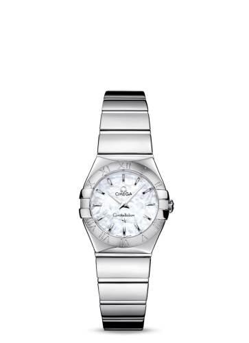 Omega Constellation Quartz 24 Polished Stainless Steel / MOP 123.10.24.60.05.002