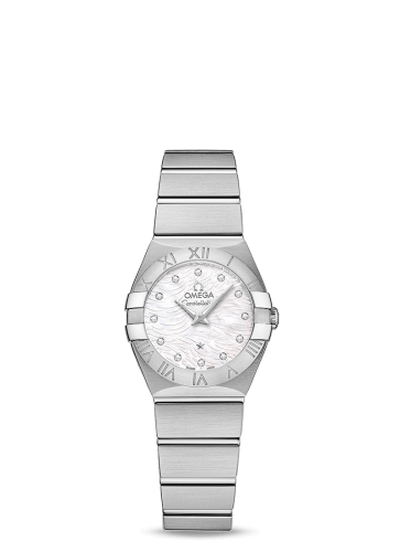 Omega Constellation Quartz 24 Stainless Steel / MOP 123.10.24.60.55.004