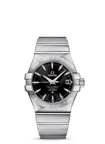 Omega Constellation Co-Axial 35 Stainless Steel / Black 123.10.35.20.01.001