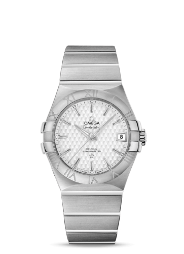 Omega Constellation Co-Axial 35 Stainless Steel / Lozenge Silver 123.10.35.20.02.002