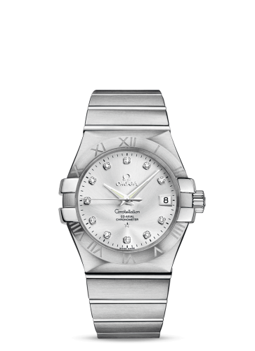 Omega Constellation Co-Axial 35 Stainless Steel / Silver 123.10.35.20.52.001