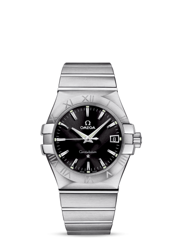 Omega Constellation Quartz 35 Stainless Steel / Black 123.10.35.60.01.001