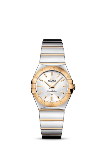 Omega Constellation Quartz 27 Polished Stainless Steel / Yellow Gold / Silver 123.20.27.60.02.004