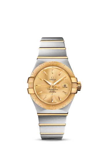 Omega Constellation Co-Axial 31 Stainless Steel / Yellow Gold / Champagne 123.20.31.20.08.001