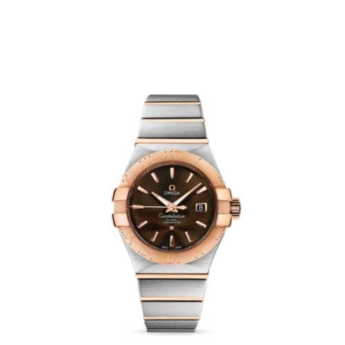 Omega Constellation Co-Axial 31 Stainless Steel / Red Gold / Brown 123.20.31.20.13.001