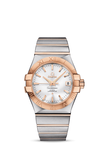 Omega Constellation Co-Axial 35 Stainless Steel / Red Gold / Silver 123.20.35.20.02.001
