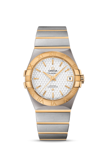 Omega Constellation Co-Axial 35 Stainless Steel / Yellow Gold / Lozenge Silver 123.20.35.20.02.006