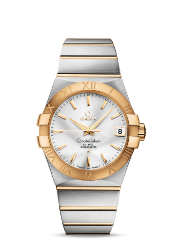 Omega Constellation Co-Axial 38 Stainless Steel / Yellow Gold / Silver 123.20.38.21.02.002