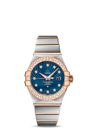 Omega Constellation Co-Axial 31 Stainless Steel / Red Gold / Snow / Blue Supernova 123.25.31.20.53.001