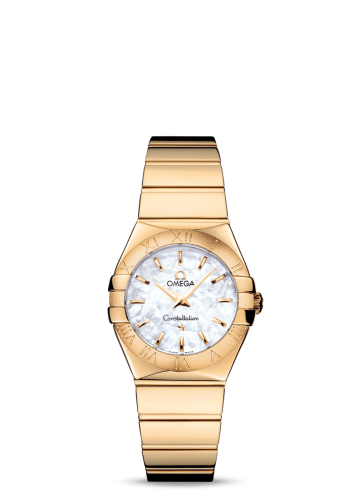 Omega Constellation Quartz 27 Polished Yellow Gold / MOP 123.50.27.60.05.004
