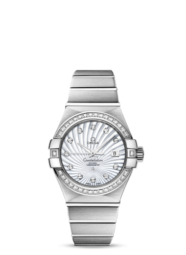 Omega Constellation Co-Axial 31 White Gold / Diamond / MOP Supernova 123.55.31.20.55.003