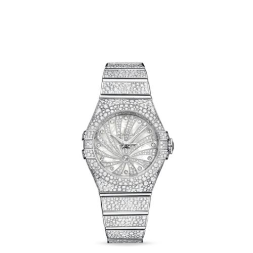 Omega Constellation Co-Axial 31 White Gold / Snow / Diamond Supernova 123.55.31.20.55.007