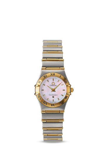 Omega Constellation Quartz 22.5 My Choice Stainless Steel / Yellow Gold / MOP 1262.70.00